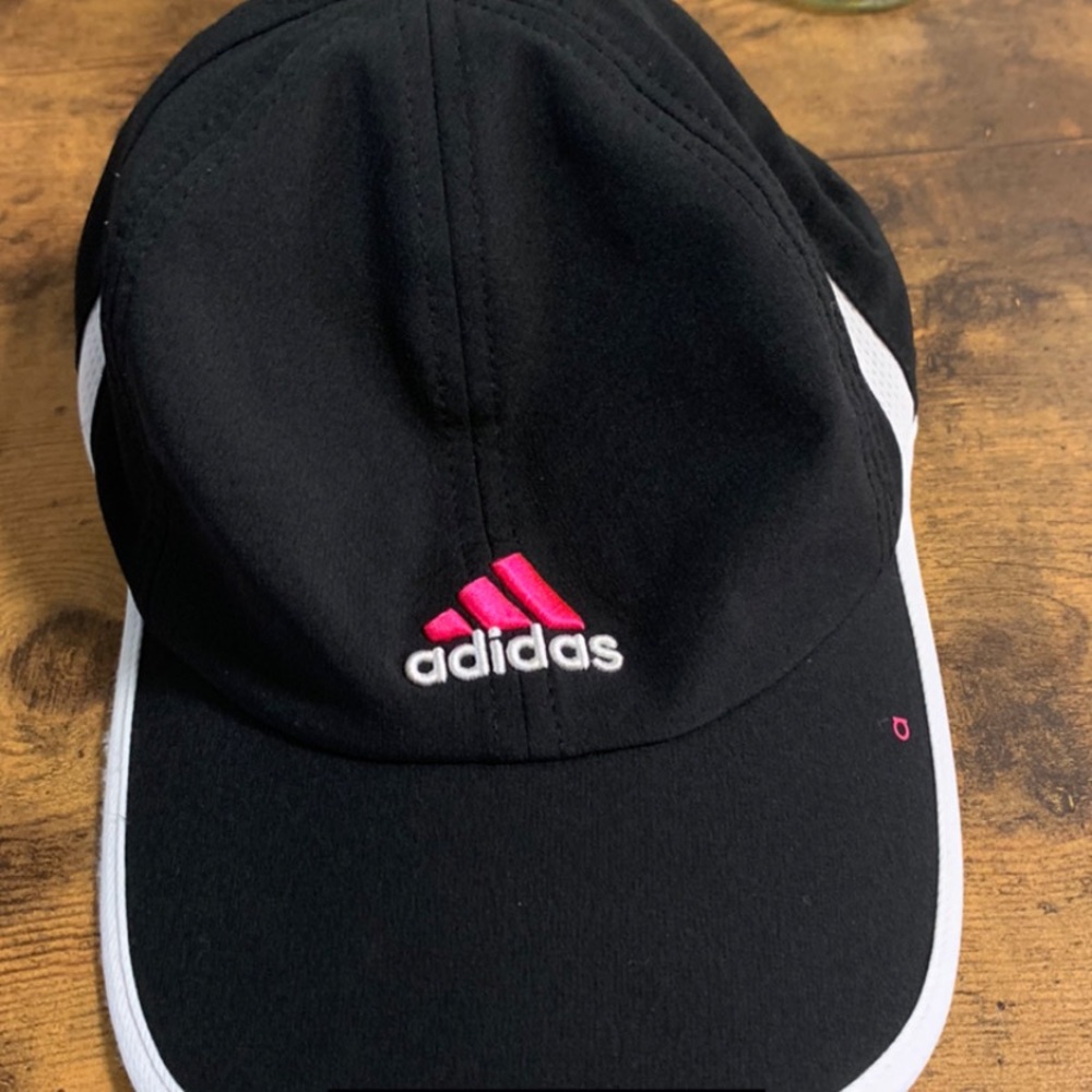 ADIDAS Workout Black/White/Pink Cap
